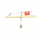 Clam 10392 Lunker Deluxe Wood Tip Up